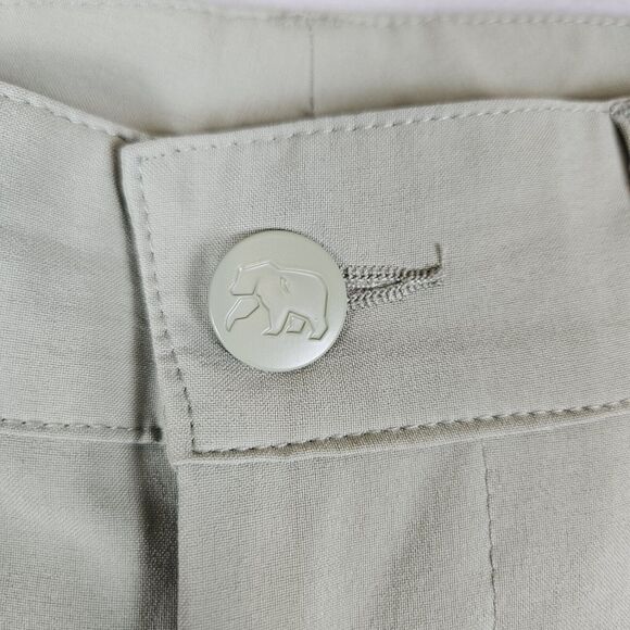 Normal Brand Hybrid Shorts Mens 31 Stretch Chino Performance 8" Zip Pocket Golf - Picture 6 of 15